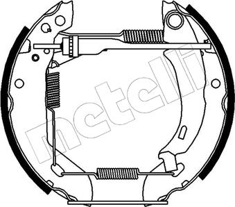 Metelli 51-0051 - Bremžu loku komplekts ps1.lv