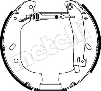 Metelli 51-0066 - Bremžu loku komplekts ps1.lv