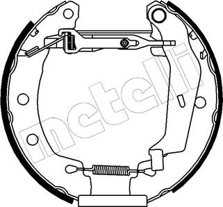 Metelli 51-0061 - Bremžu loku komplekts ps1.lv