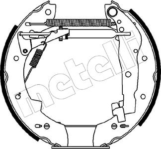 Metelli 51-0088 - Bremžu loku komplekts ps1.lv