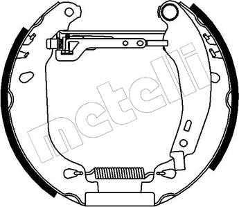 Metelli 51-0050 - Bremžu loku komplekts ps1.lv