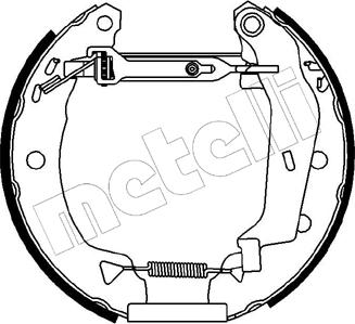 Metelli 51-0016 - Bremžu loku komplekts ps1.lv