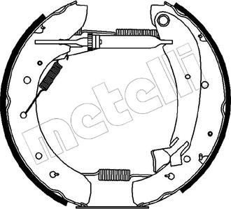 Metelli 51-0074 - Bremžu loku komplekts ps1.lv