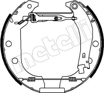 Metelli 51-0143 - Bremžu loku komplekts ps1.lv