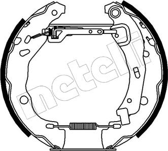 Metelli 51-0155 - Bremžu loku komplekts ps1.lv