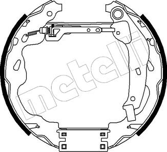 Metelli 51-0184 - Bremžu loku komplekts ps1.lv