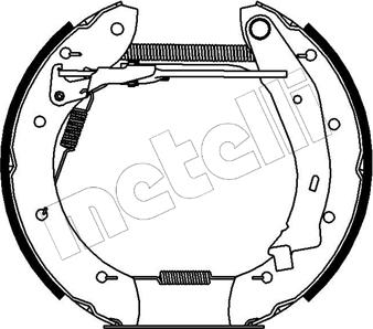 Metelli 51-0137 - Bremžu loku komplekts ps1.lv