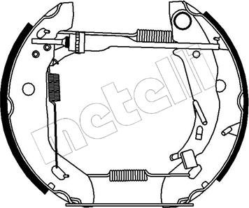 Metelli 51-0171 - Bremžu loku komplekts ps1.lv