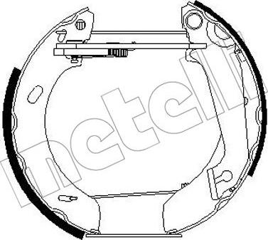 Metelli 51-0245 - Bremžu loku komplekts ps1.lv