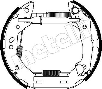 Metelli 51-0209 - Bremžu loku komplekts ps1.lv