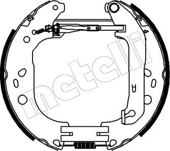 Metelli 51-0229 - Bremžu loku komplekts ps1.lv