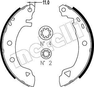 Metelli 53-0002 - Bremžu loku komplekts ps1.lv