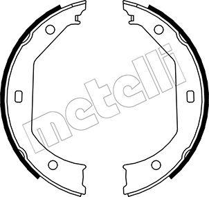 Metelli 53-0017 - Bremžu loku kompl., Stāvbremze ps1.lv