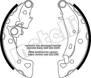 Metelli 53-0024Y - Bremžu loku komplekts ps1.lv