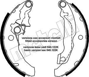 Metelli 53-0131Y - Bremžu loku komplekts ps1.lv