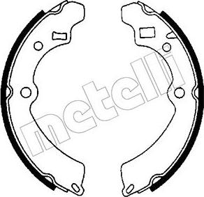 Metelli 53-0393 - Bremžu loku komplekts ps1.lv