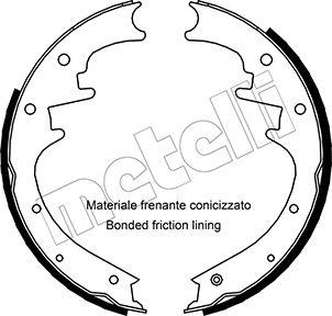 Metelli 53-0352 - Bremžu loku komplekts ps1.lv