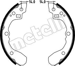 Metelli 53-0217 - Bremžu loku komplekts ps1.lv