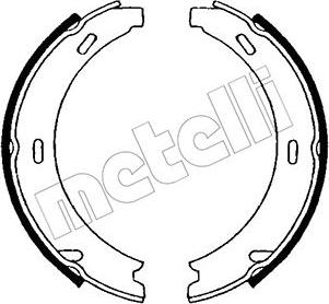 Metelli 53-0234 - Bremžu loku kompl., Stāvbremze ps1.lv