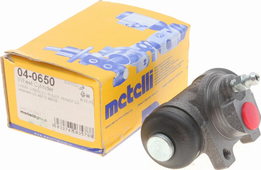 Metelli 04-0650 - Riteņa bremžu cilindrs ps1.lv