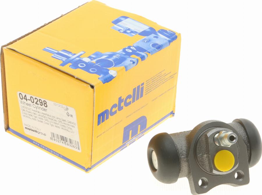 Metelli 04-0298 - Riteņa bremžu cilindrs ps1.lv