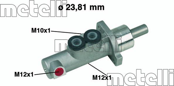 Metelli 05-0441 - Galvenais bremžu cilindrs ps1.lv