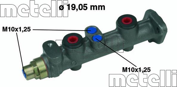 Metelli 05-0014 - Galvenais bremžu cilindrs ps1.lv