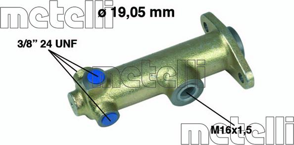 Metelli 05-0035 - Galvenais bremžu cilindrs ps1.lv