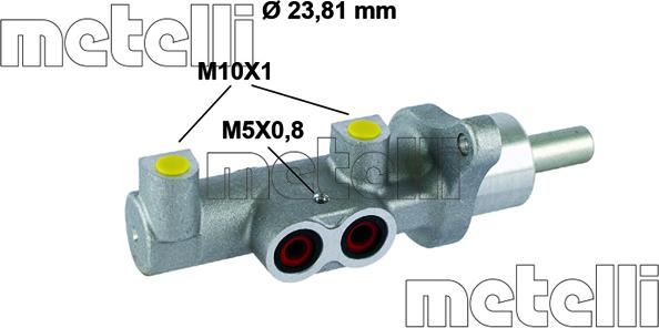 Metelli 05-0804 - Galvenais bremžu cilindrs ps1.lv