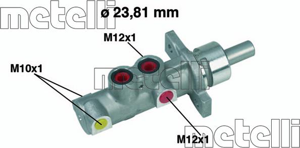 Metelli 05-0362 - Galvenais bremžu cilindrs ps1.lv