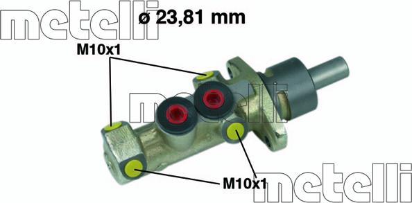 Metelli 05-0299 - Galvenais bremžu cilindrs ps1.lv