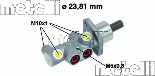 Metelli 05-0704 - Galvenais bremžu cilindrs ps1.lv