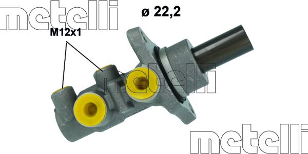 Metelli 05-1219 - Galvenais bremžu cilindrs ps1.lv