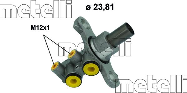 Metelli 05-1228 - Galvenais bremžu cilindrs ps1.lv