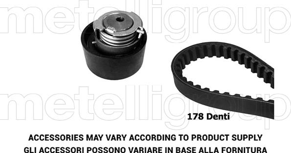 Metelli 29-0169 - Zobsiksnas komplekts ps1.lv