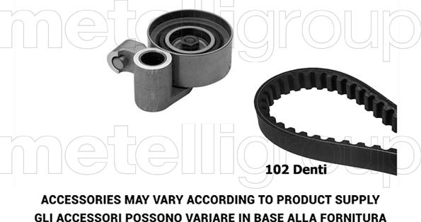 Metelli 29-0343 - Zobsiksnas komplekts ps1.lv