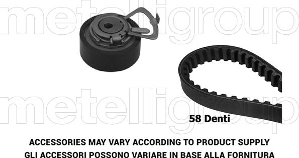 Metelli 29-0292 - Zobsiksnas komplekts ps1.lv