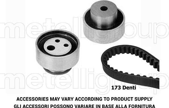 Metelli 29-0233 - Zobsiksnas komplekts ps1.lv