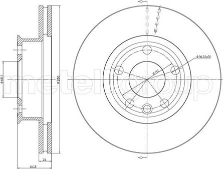 Brembo 09.5566.10 - Bremžu diski ps1.lv