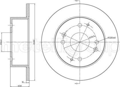 Kavo Parts BR-2242 - Bremžu diski ps1.lv