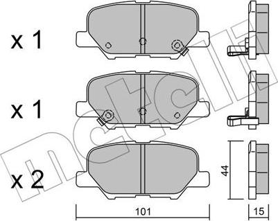 Metelli 22-0995-0 - Eļļas filtrs ps1.lv