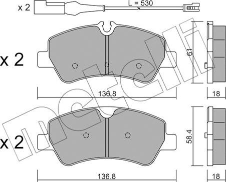 Metelli 22-0991-1 - Eļļas filtrs ps1.lv