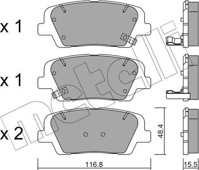 Metelli 22-0901-0 - Eļļas filtrs ps1.lv