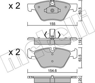 Metelli 22-0917-0 - Eļļas filtrs ps1.lv