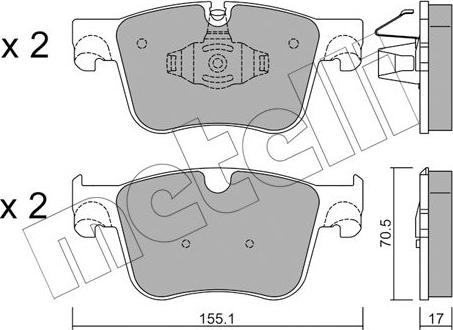 Metelli 22-0985-1 - Eļļas filtrs ps1.lv