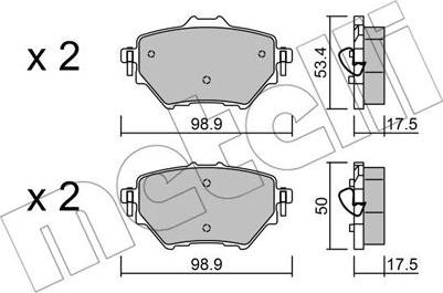 Metelli 22-0987-0 - Eļļas filtrs ps1.lv