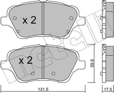 Metelli 22-0976-0 - Eļļas filtrs ps1.lv