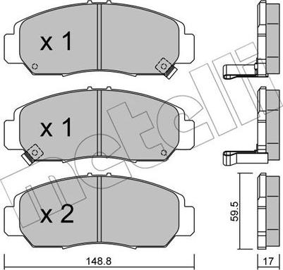 Metelli 22-0462-0 - Eļļas filtrs ps1.lv