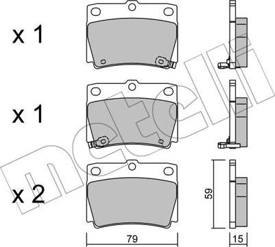 Metelli 22-0484-0 - Eļļas filtrs ps1.lv