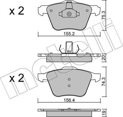 Metelli 22-0599-1 - Eļļas filtrs ps1.lv